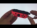 how to remove the nintendo switch joy con wrist strap unstick from upside down position