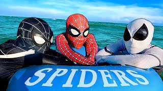 TEAM SPIDER-MAN IN REAL LIFE || NO BAD GUY TODAY ( Live Action )