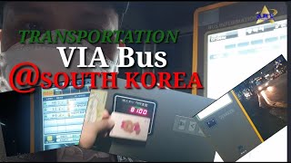 Transpo via Bus at South Korea 한국에서 버스로 교통