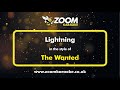 The Wanted - Lightning - Karaoke Version from Zoom Karaoke