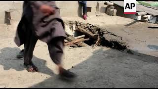 Afghan resident survivor recounts moment quake hit