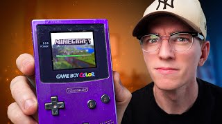 Can 27 Year Old Game Boy Color Run Minecraft?