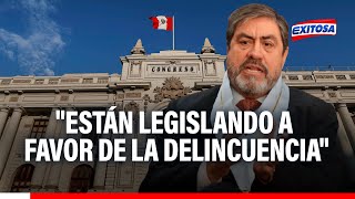 🔴🔵Colegio de Abogados de Lima: El Congreso está legislando a favor de la delincuencia