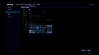 How to setup Email Alerts with the Pro-vue NVR's.