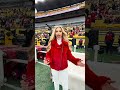 gracie hunt shares her christmas message from psalm 134 for the chiefs vs. steelers game. 🎄❤️