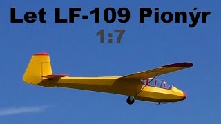 Let LF-109 Pionyr | mini scale (1:7) RC glider | Dub 2020