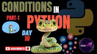Condition Statements IN PYTHON Day 10#CODLYTIC #Python #Coding #Analytics #PythonVideo #Programming