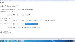 PHP Variable & Return function | Variable length argument functions With easy example (Gujarati)