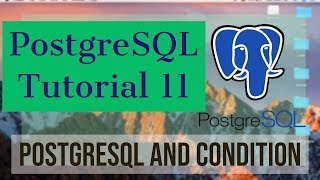 PostgreSQL Tutorial for Beginners 11 - PostgreSQL - AND condition