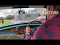 driving a 1963 mk1 speedwell morris mini minor to the motorist hub