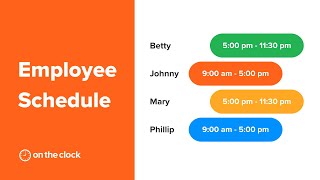 How to easily schedule employees with Quick \u0026 EASY Employee Scheduling