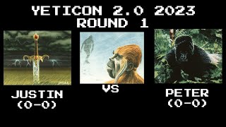 YETICON 2.0 Old School MTG | Round 1: Justin vs. Peter