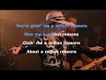 Lady Gaga - Million Reasons Karaoke