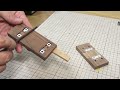 【diy】how to make an adjustable ruler marking gauge