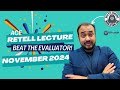 Retell Lecture: New Strategy to Outperform a Human Evaluator