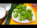 珍姐【双层糯米糕】PANDAN DOUBLE LAYER GLUTINOUS RICE CAKE (RECIPE)