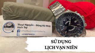 [HDSD] - Chỉnh và sử dụng LỊCH VẠN NIÊN - Orient FEU07008DX (SEU07008DX)