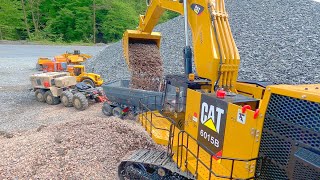 Caterpillar 6015B RC Load Dumper & Tipper / Heavy CAT 6015B In Action