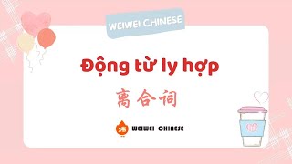 NGỮ PHÁP HSK3 | ĐỘNG TỪ LI HỢP 离合词