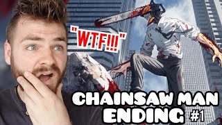 First Time Reacting to CHAINSAW MAN Ending | \