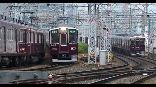 阪急電鉄十三駅 阪急電鉄十三駅 鉄道ファンにはたまらない場所！