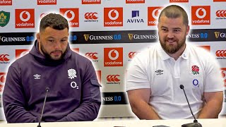 Ellis Genge and Tom Harrison pre-match press conference | Ireland v England | Six Nations 2025