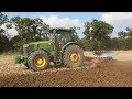 John Deere 7310R and 8530 ploughing and subsoiling - from A Year Farming with Deere