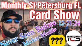 Monthly Saint Petersburg FL Sports Card Show Slow Rolling Cases For 🔥 Odd Ball Rare Mickey Mantle??