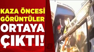 Kaza böyle geldi! Metrobüs kazasından hemen önceki görüntüler ortaya çıktı | A Haber