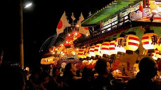 令和５年　鷹松神社 夏季大祭 本宮　神社裏での練り