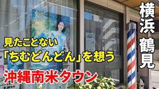 【沖縄南米タウン】横浜 鶴見の仲通商店街 本町通商店街～見たことない「ちむどんどん」を想う Yokohama Tsurumi Nakadori Honchodori shopping street