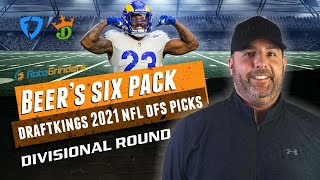 DRAFTKINGS & FANDUEL NFL DIVISIONAL ROUND DFS PICKS | THE DAILY FANTASY 6 PACK