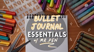 Essential Bullet Journal Supplies For Beginners With Mr. Pen (Affordable Must-Have Starter Kit)