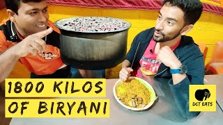 Famous ANAND DUM BIRYANI in HOSKOTE sells 1,800 Kilos of Mutton Biryani on Sunday | Bangalore Ep.4