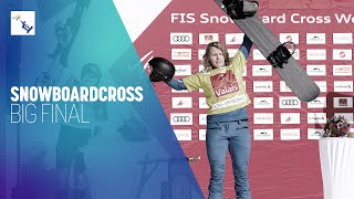 Charlotte Bankes (GBR) | Winner | Women's Snowboard Cross | Veysonnaz | FIS Snowboard
