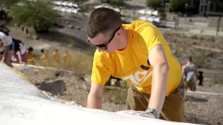 Whitewashing the "A" | ASU welcome week 2013