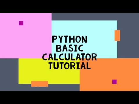 Python Basic Calculator Tutorial - YouTube