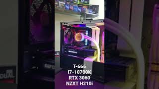 NZXT H210i / RTX 3060 / i7-10700K | T-666 gaming pc by 2 FAR ROBOTICS