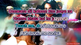 Touch Me | KARAOKE with English Translation | Dhoom 2
