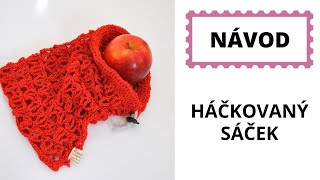 Háčkovaný sáček Crochet Bag