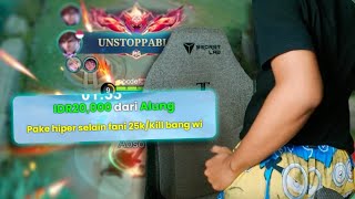 PERMISI, DEWA GUSION MAU PARTY KILL DULU❗️🎉- Mobile Legends