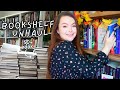 UNHAUL BOOKS WITH ME // getting rid of 50+ books 📚 romance & young adult EP. 2