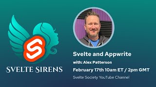 Sirens: Svelte and Appwrite
