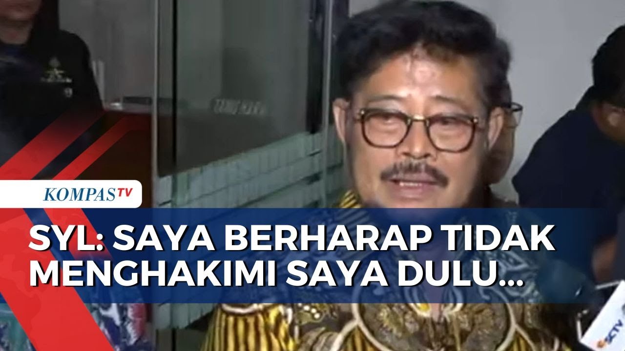 Syahrul Yasin Limpo Mengundurkan Diri Sebagai Mentan: Saya Berharap ...