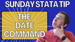Working with Dates in Stata: A Beginner’s Guide