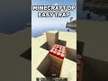 MINECRAFT OP EASY TRAP! 🤔 (AWESOME) #shorts #minecraft