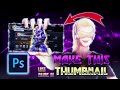 How To Edit Thumbnail Like RUOK FF new video || ( ps cc-touch ) Tencent FF EDITZ