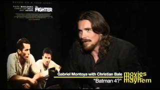 Christian Bale on Batman, Dark Knight sequels (Interview by Gabriel Montoya)