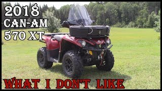 2018 CAN-AM OUTLANDER 570XT ATV REVIEW - BRUTALLY HONEST REVIEW