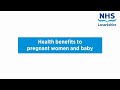 Health benefits to pregnant women and babies when quitting smoking.